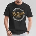 thumbnail image 2 of Retired 2025 Not My Problem Anymore Vintage T-Shirt – Funny Retirement Humor Tee, Classic Retro Style Retirement Celebration Shirt for Men and Women, 2 of 3