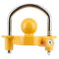 thumbnail image 1 of Trailer Ball Coupler, Hitch Anti-Theft Lock, Iron Anti-corrosion Adjustable  Trailers For Motorcycle Accessories Bicycle, 1 of 8