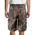 thumbnail image 3 of Men's Baggy Fit Premium Cotton Camo Carpenter Denim Jean Shorts MADE IN USA (38), 3 of 4