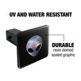thumbnail image 2 of Alien Head in Space Tow Trailer Hitch Cover Plug Insert, 2 of 6