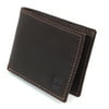 Genuine Delta Leather Timberland Slimfold Mens Wallet Rugged Bifold Thin ID Card