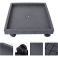 thumbnail image 2 of Heavy Duty Plant Caddy, Square Pot Trolley with 360 Degree Rotating Wheels, For Indoor And Outdoor Use, Heavy Duty Plastic Material Ensures Durability, Easy Movement Of Flower, 2 of 5