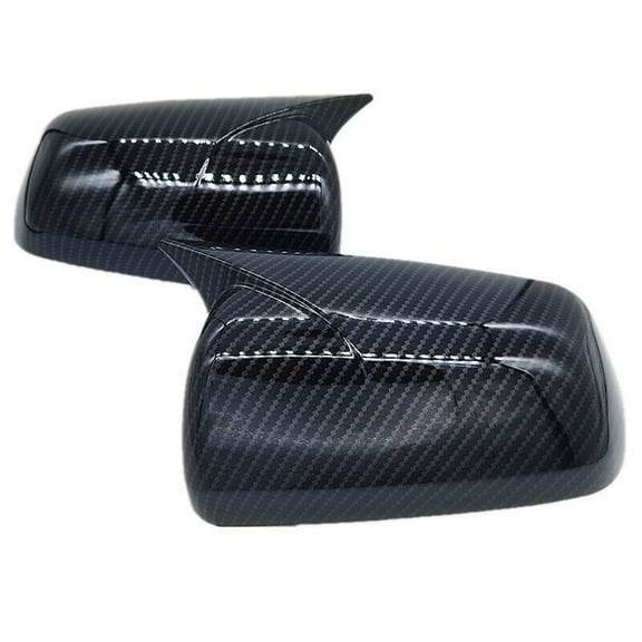 Phyun 1 Pair Ox Horn Rearview Side Mirror Cover For Mitsubishi Lancer 2008-2012