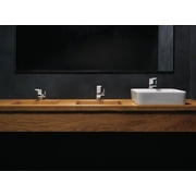 Delta 699-Dst Pivotal 1.2 GPM Single Hole Mid Height Bathroom Faucet - Lumicoat Chrome