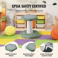 thumbnail image 4 of VEVOR Chaise Oscillante pour Enfants Chaise Active avec Coussin en Éponge pour Âge 3-7 Vert, 4 of 9