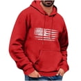 thumbnail image 2 of Styesk Chandails pour Hommes Chandail à Capuche Décontracté Imprimé à Manches Longues pour Hommes, 2 of 3