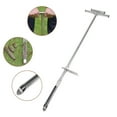 thumbnail image 3 of Sonda de Mudestreador de suelo Con Pedal de Pie Del Eyector, Sonda de Maestreo de Núcle de suelo Acero Agarro inoxidable CÓMODO para la Granja, 3 of 7
