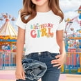 thumbnail image 2 of Bixock Toddler Boys Girls Short Sleeve Shirts Birthday Girl Print T Shirt Crew Neck Tops Toddler Clothes 2Y-15Y, 2 of 4