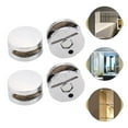 thumbnail image 4 of 4pcs Mirror Mount Clips Mirror Floating Glass Clip Wall-mounted Mirrors Bracket, 4 of 9