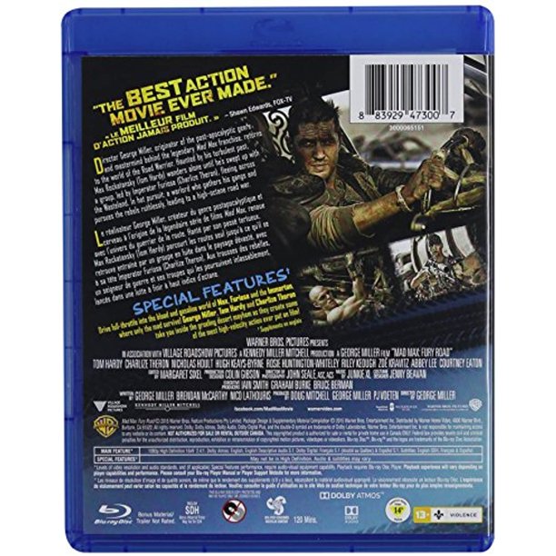 Mad Max: Fury Road (Blu-ray) (Bilingual) - Walmart.ca