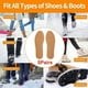 thumbnail image 4 of Foot Warmer 2pairs, Thermal Insole, Comfortably Soft Heated Foot Heater Adaptable to All Types of Shoe, 4 of 5