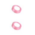 thumbnail image 4 of Cateissary Cinta de papel de regalo Decoraciones de boda Multicolor Accesorios para manualidades DIY Cintas de poliéster Navidad Cumpleaños Rosa rosa 04 2Conjunto, 4 of 6