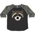 thumbnail image 3 of Inktastic Raccoon Animal Face Boys or Girls Toddler T-Shirt, 3 of 5