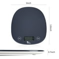 thumbnail image 6 of Himaly Digital Food Scale, 11lb Kitchen Scale with LCD Display, Tare Function & Unit Switch (g/oz/lb) for Baking & Cooking, Black, 6 of 9