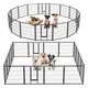 thumbnail image 1 of Parque infantil para perros Simple Deluxe para interiores y exteriores, 24 cm, 16 paneles, 1 of 7