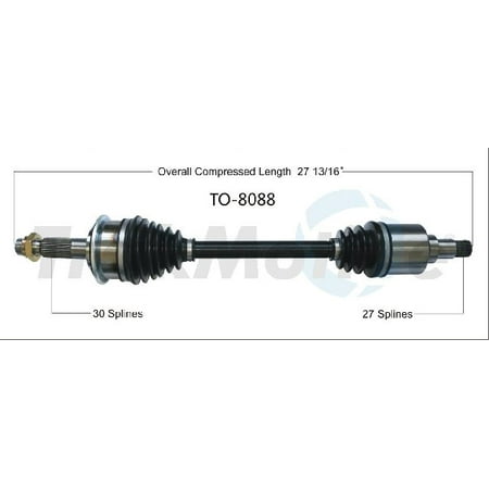 OE Replacement for 2000-2006 Toyota Tundra Front Right CV Axle Shaft