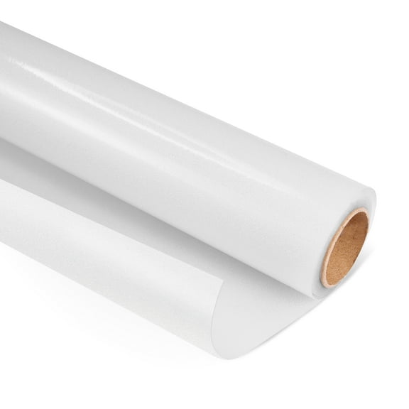 HIDBEA 35.4" x 97.5" Frosted Privacy Window Film Non Adhesive Static Cling for Home and Office