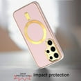thumbnail image 3 of For Samsung Galaxy s24 Ultra Ultimate Quality PU Leather Hybrid Case Cover - Light Pink, 3 of 4