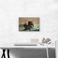 thumbnail image 2 of ARTCANVAS The Herring Net 1885 Canvas Art Print by Winslow Homer - Size: 18" x 12" (1.50" Deep), 2 of 9