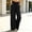 Black wide leg pants with pockets a1, variant on BRELIL Women's Wide Leg Elastic Waist Pants with Pockets Casual Loose Lounge Pants Solid Long Trousers Vacation Travel Outfits, Dark Gray S