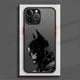 thumbnail image 3 of Phone Case For iPhone 15 14 11 Pro Max 13 12 Mini XR XS X 7 8 6 6S Plus Hard Matte Shell Middle Finger Batman, 3 of 5