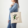thumbnail image 3 of CafePress - Pickleball Pickle Art Tote Bag - Unisex Canvas Tote Bag, Beige, 1-Piece, 3 of 6