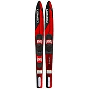 O'Brien Reactor Combo Water Skis, 67",Red