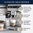 thumbnail image 6 of De'Longhi Magnifica Plus Bean-to-Cup Espresso and Cappuccino Machine, Silver, 6 of 7