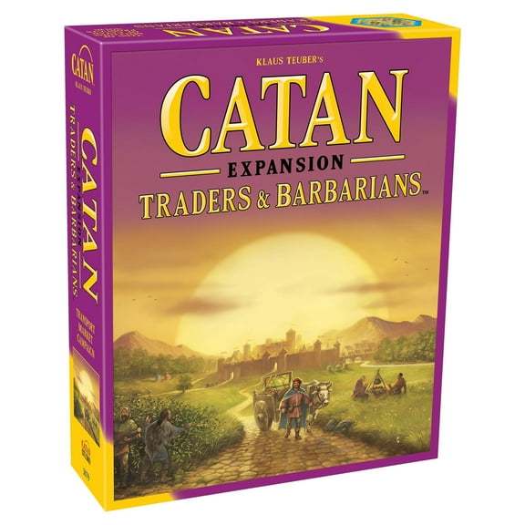Catan 5E: Traders & Barbarians Expansion Strategy Board Game for Ages 10 , from Asmodee