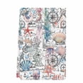 thumbnail image 2 of Shell Starfish Coastal Kitchen Towels Set of 1, Nautical Ocean Summer Beach Absorbent Dish Towels for Kitchen, Microfiber Hand Towel, Quick Drying Tea Towel for Cleaning Decorative Dishcloths, 2 of 7