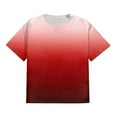 thumbnail image 3 of Aofany Mens Big & Tall T-Shirts, Oversized T Shirts for Men Summer Casual Loose Fit Solid/Gradient Color Crewneck Short Sleeve Shirts, 3 of 4