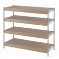thumbnail image 4 of golytefs 4 Pcs Wire Rack Shelf Covers 0.32in Thick Moisture-resistant Shelfs Liner Easy To Clean And Install for Kitchen Pantry Bathroom Office Shelving (43x20x3in), 4 of 8