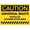 Warning Sign 2, variant on Caution Vehicle Makes Frequent Stops Spanish Sign, 8"x12" Rust-Free Aluminum Sign, Professional Graphics Indoor Outdoor Sign