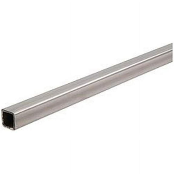 Square Mild Steel Tubing - 0.75 in. x 4 ft. x 0.04 in.