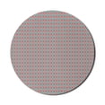 thumbnail image 1 of Ethnic Mouse Pad for Computers, Abstract Concept Along Repetitive Pink and Blue Quatrefoils and Colorful Dots, Round Non-Slip Thick Rubber Modern Gaming Mousepad, 8" Round, Multicolor, by Ambesonne, 1 of 2