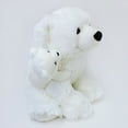 thumbnail image 7 of Gund Polar Bear & Baby Plush, 12", 7 of 7
