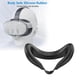 thumbnail image 2 of Silicone VR Face Mask Lightproof VR Facial Interface Sweatproof Mask Face Cushion Replacement for 3, 2 of 5