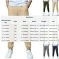 thumbnail image 3 of CheerKidz Boys Girls Kids Casual Jogger Pants with Multiple Pockets Comfortable Elastic Waist Cotton Linen Trousers for School Play Outdoor Activities Spring Summer Season(Beige,10-12 Years), 3 of 7