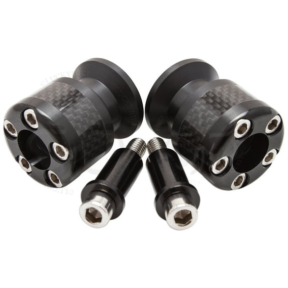 Black Swingarm Spools Sliders 8mm Bolts Honda Suzuki Ducati BMW KTM Triumph