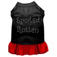 thumbnail image 3 of Pet Dog  Cat Dress Rhinestone, "Spoiled Rotten", 3 of 4