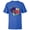 Royal, variant on Minnie Mouse No. 1 Varsity - Short Sleeve T-Shirt for Kids - Customized-Athletic Heather
