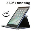 thumbnail image 2 of JYtrend Smart Case for iPad Air 1st / Air 2nd Generation (9.7 IN) with Pencil Holder, Rotating Stand Magnetic Auto Wake Up/Sleep Cover for iPad Air 1/Air 2 A1474 A1475 A1476 A1566 A1567 (Heart Flower), 2 of 8