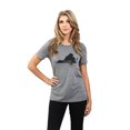 thumbnail image 2 of Thread Tank Home Roots State Virginia VA Women's Relaxed Crewneck T-Shirt Tee Heather Grey Small, 2 of 4