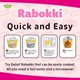 thumbnail image 3 of Rabokki Carbo Hot Chicken Flavor 165g/6.34oz - Pack of 4, Korean Street Food, Ramen Noodle and Tteokbokki Rice Cake Combined in 1 - Quick and Easy Meal, 3 of 5