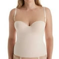 thumbnail image 3 of Women's Carnival 426 Invisible Torsolette Longline Bra (Ivory 36B), 3 of 4