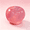 Pink Apple, variant on Cheese Block Squeeze Toy, Realistic Food Slippery, Stress Relief Fidget for Home and Office, Soft Sensory Texture, Hand Grip and Tension Release Accessory
