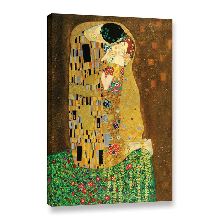 Gustav Klimt The Kiss Gallery-Wrapped Canvas - Ready to Hang