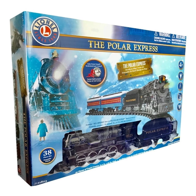 Tren Electrico Expreso Polar Lionel Listo Para Jugar Navidad