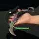 thumbnail image 3 of Serie de armas cuerpo a cuerpo Valorant de 22 cm, modelo de metal Reaver EP 5 Karambit, réplica de espada, juego 1:1, arma, cuchillo, juguetes, adornos, 3 of 5