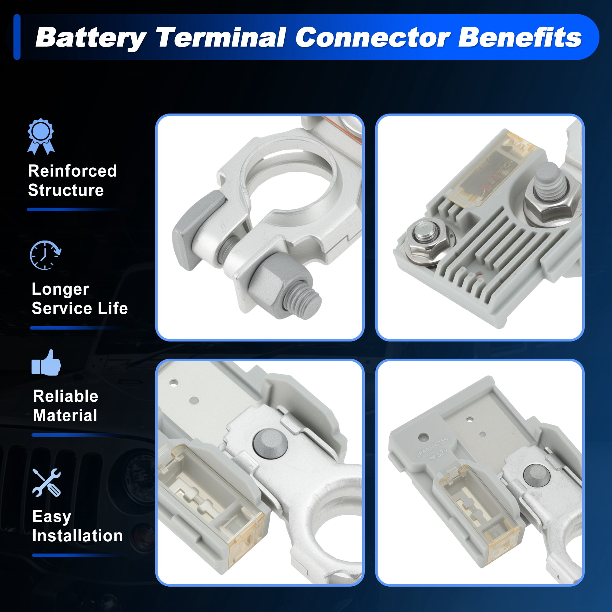 Unique Bargains 120Amp Battery Fuse Fuselink for Mitsubishi Galant Outlander Eclipse